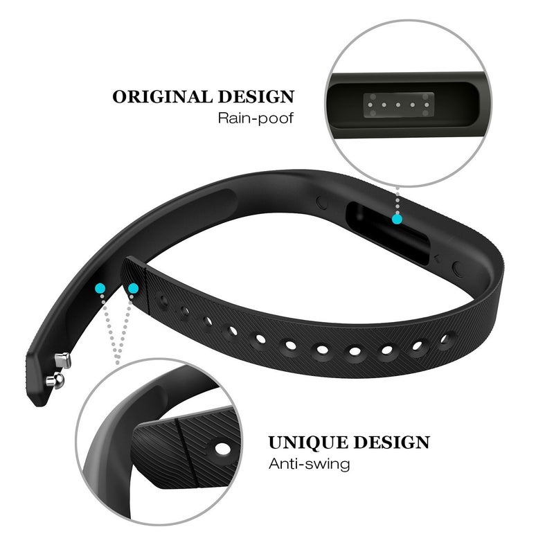 Greeninsync Bands for Fit Bit Flex 2, Replacement for Fitbit Flex 2 Adjustable Sports Fitness Replacement Wristband Strap W/Metal Clasp and Fastener for Fitbit Flex 2 Smart Watch Small (3Pack) - Image 4